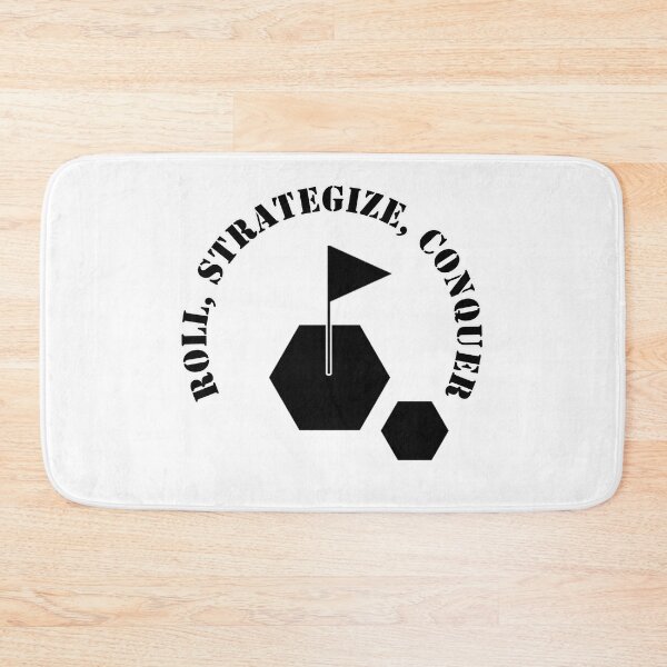 Item preview, ROLL, STRATEGIZE, CONQUER designed and sold by csalvati77.