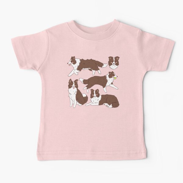 Item preview, Cute cartoon red border collie pattern  designed and sold by Yaragold.