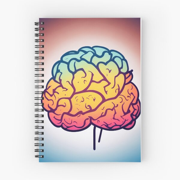 Item preview, Colorful brain designed and sold by M-Y-A-R-T-.