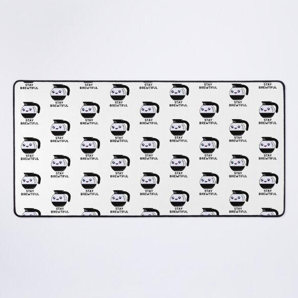Item preview, Stay Brewtiful Funny Coffee Puns designed and sold by punnybone.