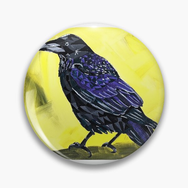 Item preview, Common Raven Painting designed and sold by kjthurow.