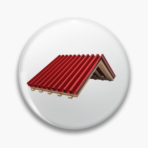 Item preview, Corrugated Red metal sheet Wooden construction frame designed and sold by Hammadalikhn.
