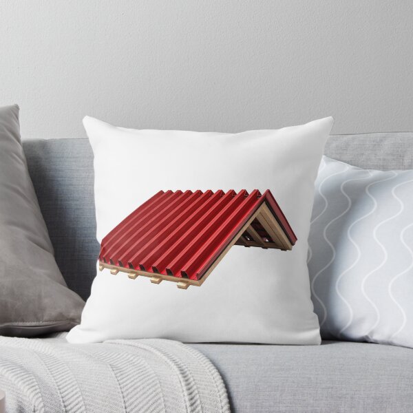 Item preview, Corrugated Red metal sheet Wooden construction frame designed and sold by Hammadalikhn.