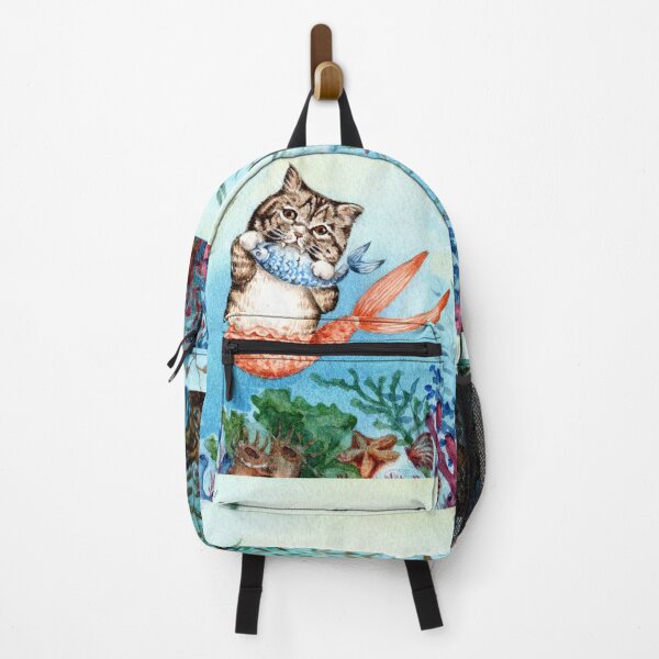 Item preview, Cute Purrmaid Cat Mermaid  designed and sold by Goosi Art.