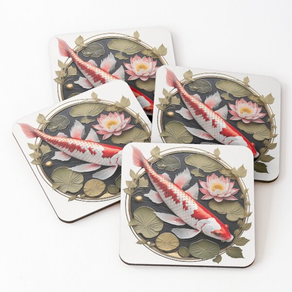 Item preview, Koi fish fengshui designed and sold by balanlevin.
