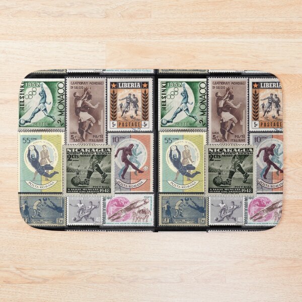 Item preview, Soccer Football Futbal Postage Stamp Design designed and sold by William Wright.