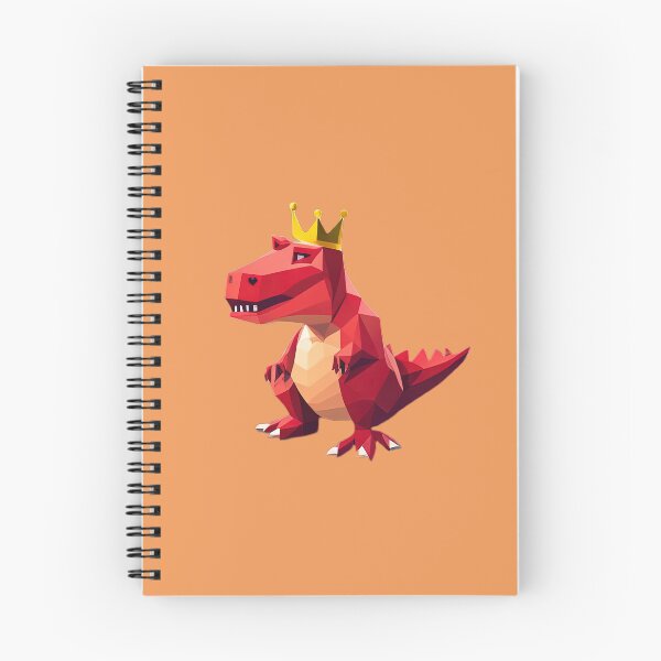 Item preview, Red Trex With a Crown designed and sold by PolygonXYZ.