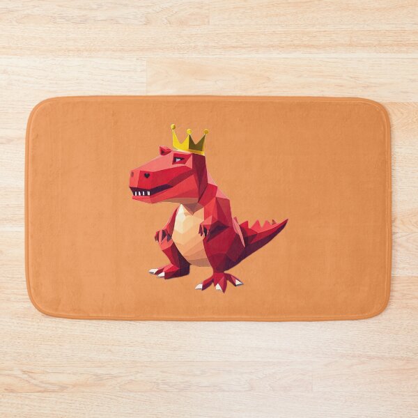 Item preview, Red Trex With a Crown designed and sold by PolygonXYZ.