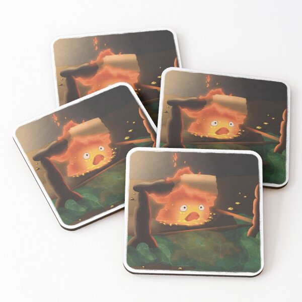 Item preview, Calcifer (howl's moving castle) designed and sold by Agathe-Guervel.