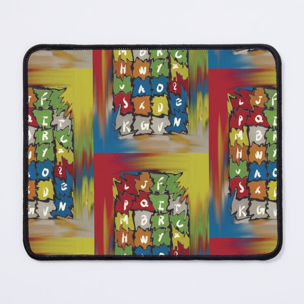Item preview, Rainbow alphabet table designed and sold by AllGenDesigns.