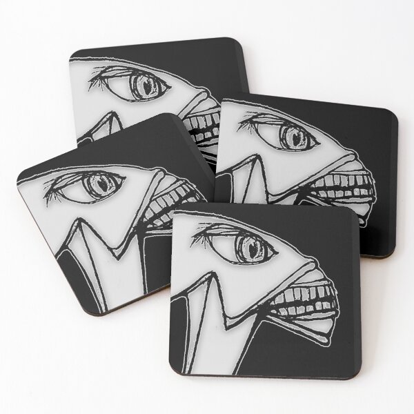 Item preview, Angry Alien Noir Portrait Drawing designed and sold by DFLC Prints.