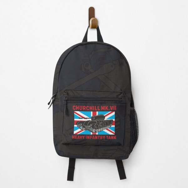Item preview, Churchill MK.VII on the background of the British flag designed and sold by FAawRay.