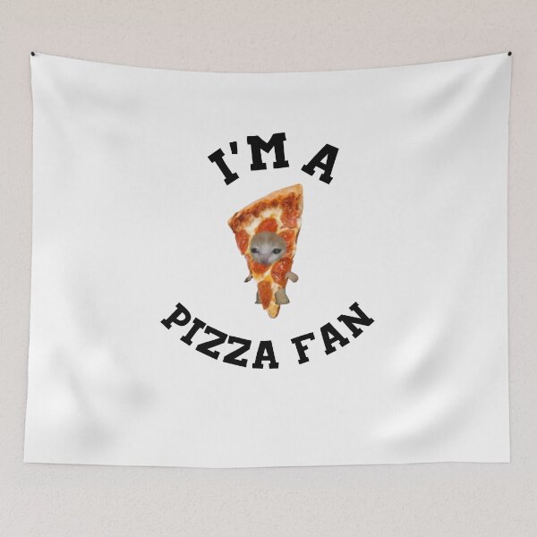 Item preview, I'm a Pizza Fan Cat designed and sold by BullShitShop23.
