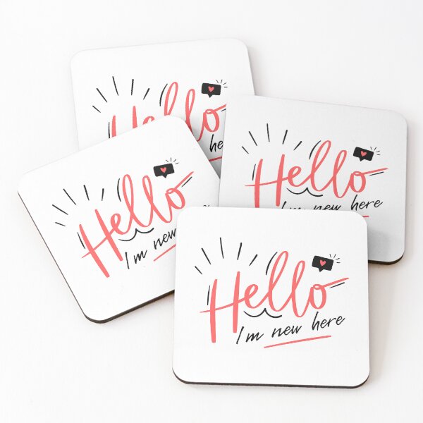 Item preview, Newborn Greetings: Hello, I'm New Here - Heartwarming Design designed and sold by soniaaseguin.