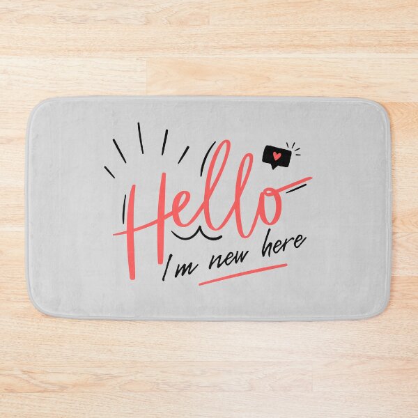 Item preview, Newborn Greetings: Hello, I'm New Here - Heartwarming Design designed and sold by soniaaseguin.