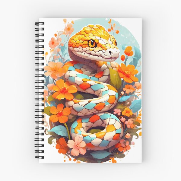 Item preview, Orange snake designed and sold by M-Y-A-R-T-.