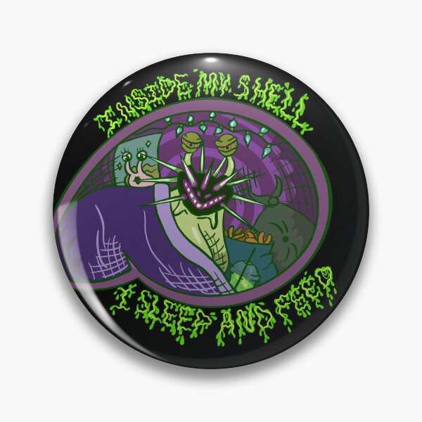 Item preview, INSIDE MY SHELL I SLEEP AND FEED designed and sold by mossyandmatted.