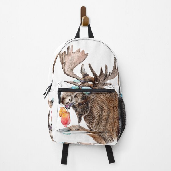 Item preview, Moose on Vacation designed and sold by Goosi Art.