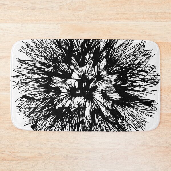 Item preview, Make A Wish Dandelion Illustration In Black designed and sold by taiche.