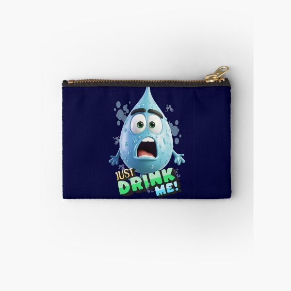 Item preview, Just Drink Me insists Angry Water drop (Hydrate with Water) designed and sold by Sir Meow Meow.