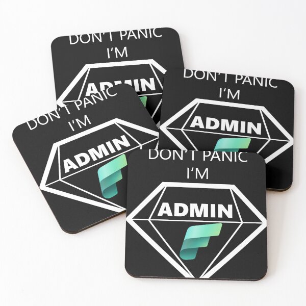 Item preview, Don't Panic I'm Fabric Admin designed and sold by KathrinBorchert.