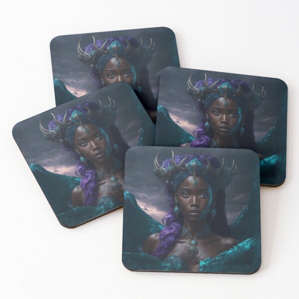 Item preview, Black Goddess Melanin Aphrodite designed and sold by SoccaTamam.