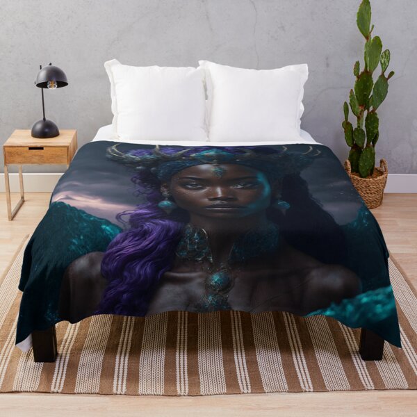 Item preview, Black Goddess Melanin Aphrodite designed and sold by SoccaTamam.