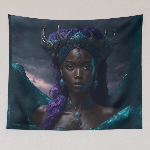 Item preview, Black Goddess Melanin Aphrodite designed and sold by SoccaTamam.