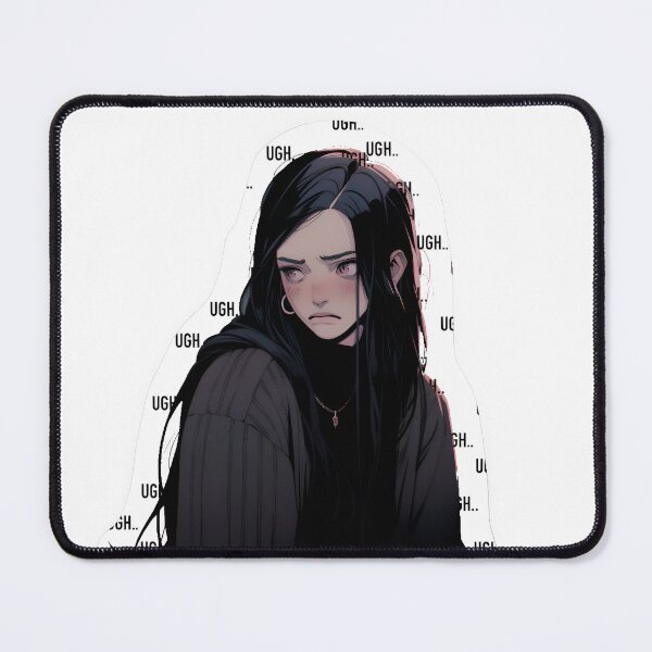 Item preview, Ugh Sticker Anime, silhouette designed and sold by ZEESDESIGN.