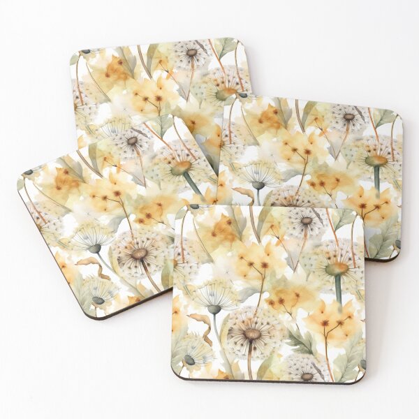 Item preview, Watercolor Dandelion Pattern designed and sold by Magnuna.