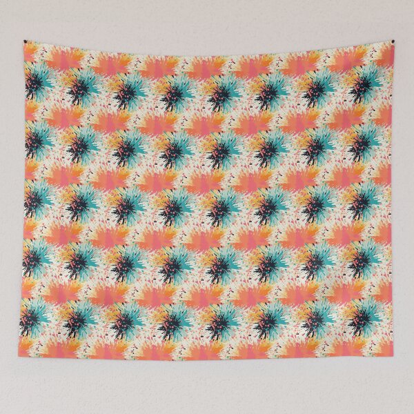 Item preview, Tropical Tempest - Vivacious Sunset Symphony Seamless Pattern- N 79 designed and sold by Moisky Patterns.