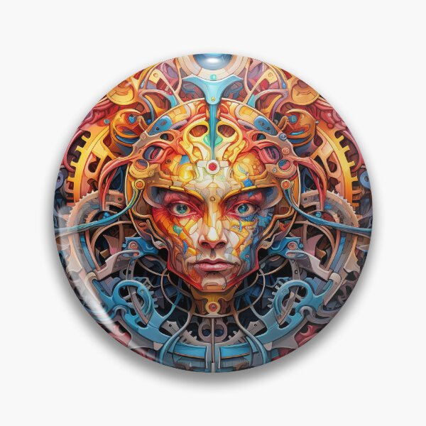 Item preview, Psychedelic DMT Art Trippy Machine designed and sold by Trippinink-.