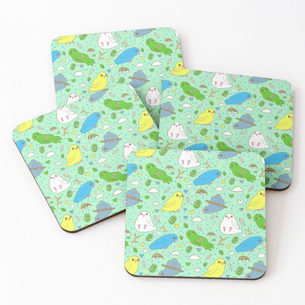 Item preview, Lineolated Parakeet Pattern designed and sold by casserolestan.