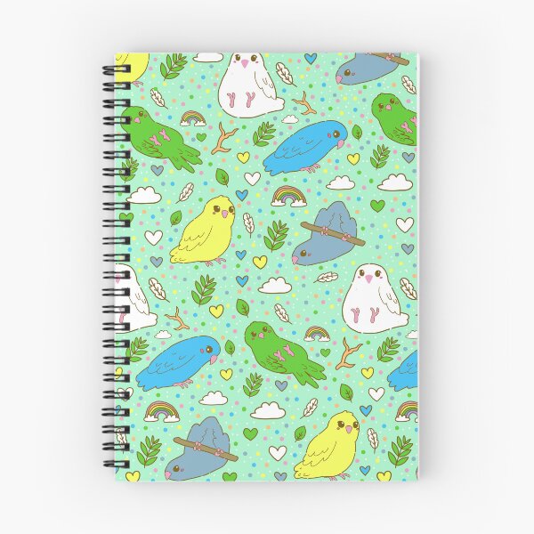 Item preview, Lineolated Parakeet Pattern designed and sold by casserolestan.