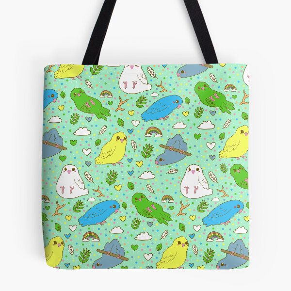 Item preview, Lineolated Parakeet Pattern designed and sold by casserolestan.