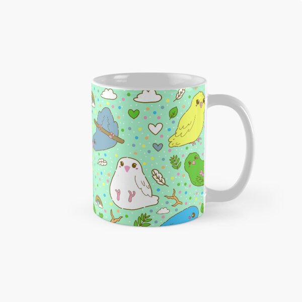 Item preview, Lineolated Parakeet Pattern designed and sold by casserolestan.