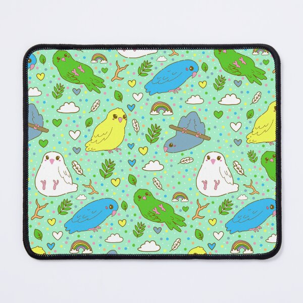 Item preview, Lineolated Parakeet Pattern designed and sold by casserolestan.