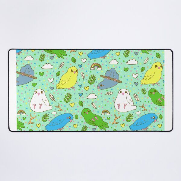 Item preview, Lineolated Parakeet Pattern designed and sold by casserolestan.