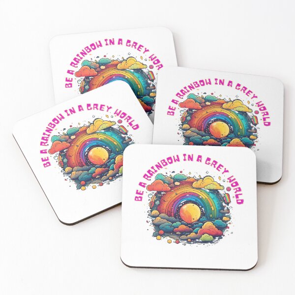 Item preview, rainbow lgbt vibes gray world designed and sold by diego armando moreno perez.