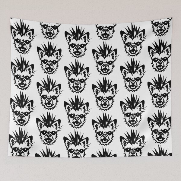 Item preview, PUNK DOG (3) (Black) designed and sold by atzek.