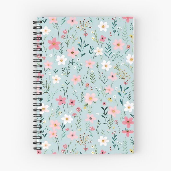 Item preview, Flower pattern in pastel colors and style designed and sold by grebie.