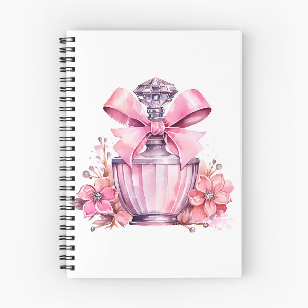 Item preview, Chic beautiful pink watercolor perfume Bottle  designed and sold by Mikkway.