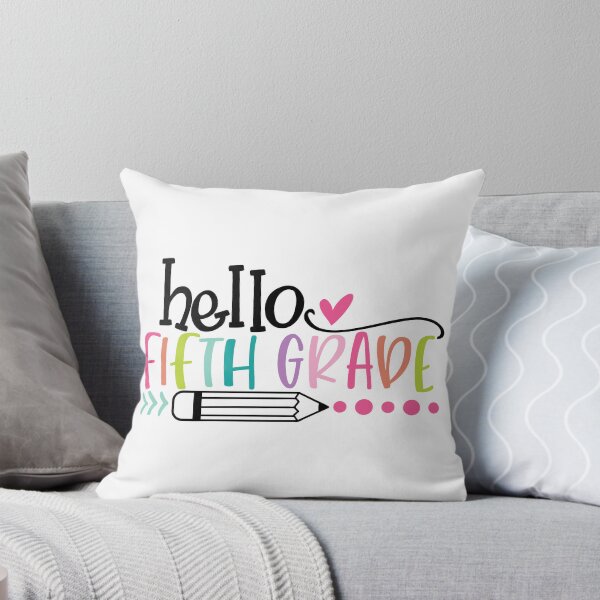 Item preview, Hello Fifth Grade Fun - Cute and Colorful Back-to-School Gift designed and sold by OneLineStyle.