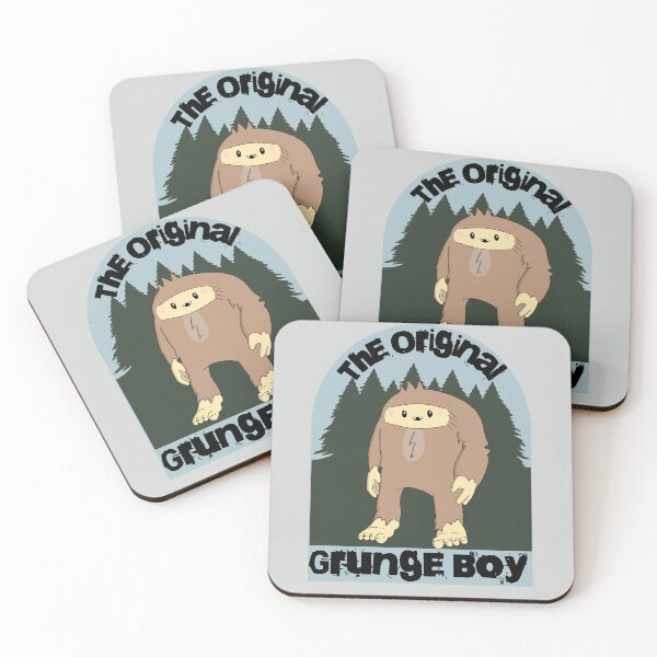 Item preview, Kawaii Bigfoot - The Original Grunge Boy designed and sold by BuckyCreative.