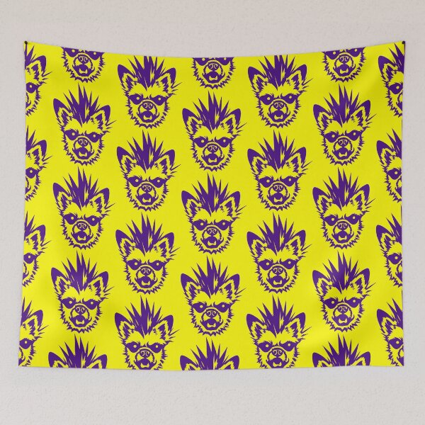 Item preview, PUNK DOG (3) (Purple) designed and sold by atzek.
