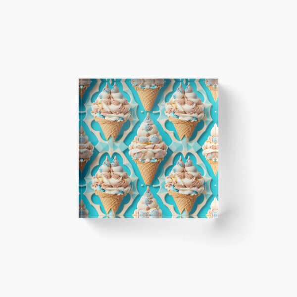 Item preview, Ice cream cone Pattern  designed and sold by Theo-B.