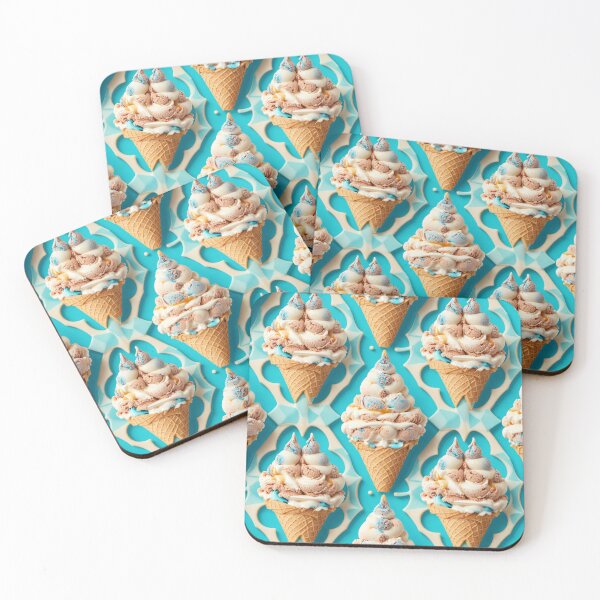 Item preview, Ice cream cone Pattern  designed and sold by Theo-B.