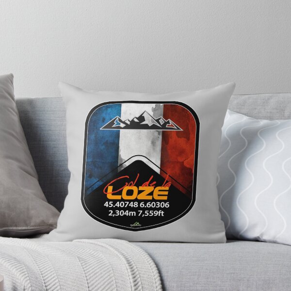 Item preview, Col de la Loze French Alpes France Cycling Sticker T-Shirt 01 designed and sold by OuterShellUK.