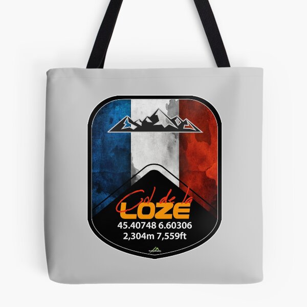 Item preview, Col de la Loze French Alpes France Cycling Sticker T-Shirt 01 designed and sold by OuterShellUK.