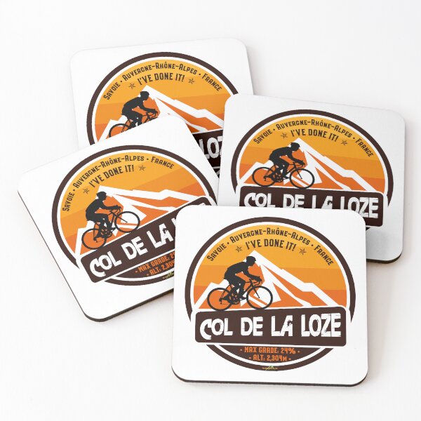 Item preview, Col de la Loze French Alpes France Cycling Ive Done It! Sticker T-Shirt 02 designed and sold by OuterShellUK.